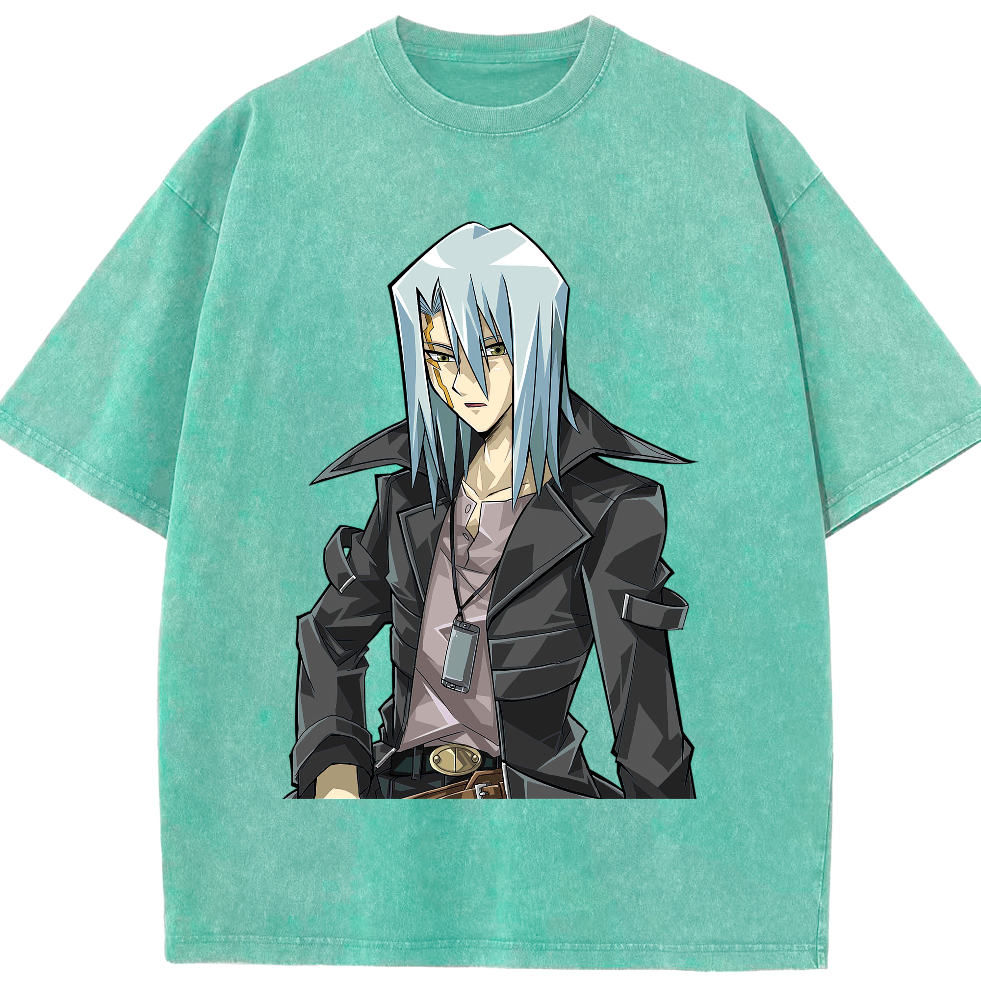 （画像用） 遊☆戯☆王 Yu-Gi-Oh! 綿100% ヴィンテージ風 半袖Tシャツ（フロントプリント）